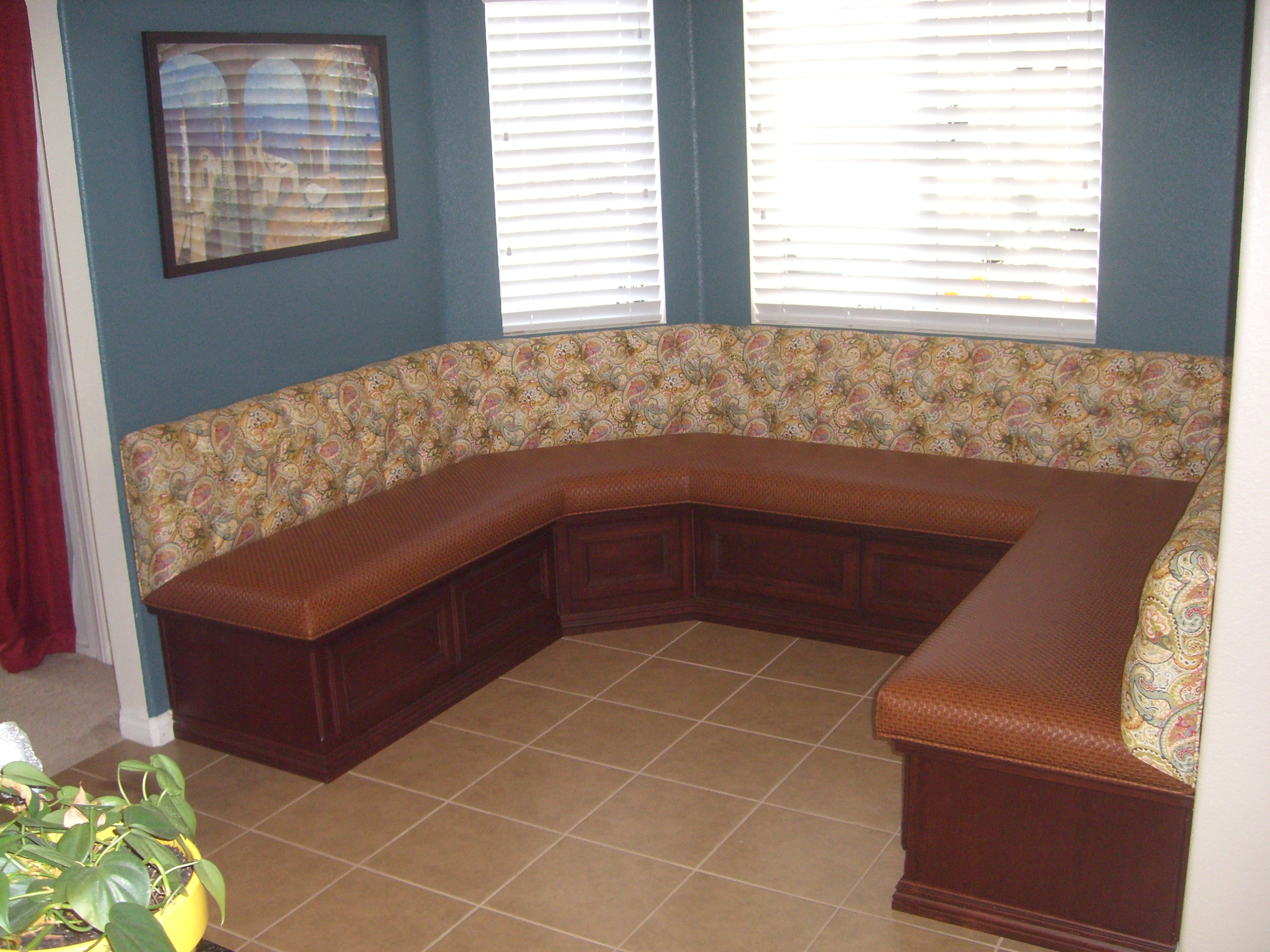 Custom Upholstered Booths